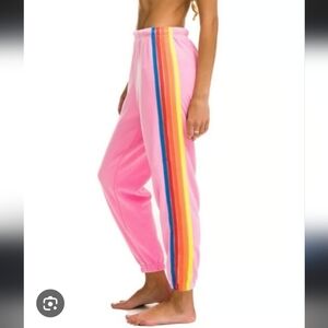 Aviator Nation Pink Neon Sweatpants XS